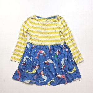 Mini Boden Mermaid Dress Sz 2-3Y